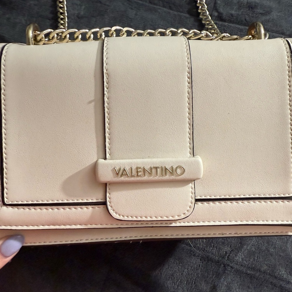 Mario Valentino Cream Women's Bag